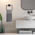 Bathroom Black Towel Ring SUS 304 Stainless Steel Square Towel Bar Towel Rack Matte Black Towel Holder Modern Towel Hanger for Bathroom Lavatory Kitchen Wall Mount by Orlif