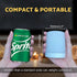2 Pack, Dimmable Closet, 2600mAh DAZZY DOT Rechargeable Puck Lights Cool WhiteTouch Light Stick on for Portable Night