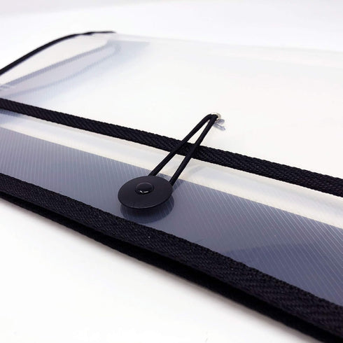 LION "EPAND-N-File Poly Expanding Wallet, Legal, 16"" x 10"" x 0.5"" (Max. Capacity 3""), Clear, 1ea. (48170-CR)"
