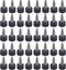Wzttdm 40 Pcs 24/410 Natural Twist Bottle Caps - Squeeze Bottle Replacement Caps