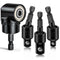 Flexible Drill Bit Extension Set with Right Angle Drill Attachment, 360 Rotatable Socket Adapter Sets