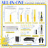 Krbnk 18-Piece 3.3ft 4" 9" Paint Roller Kit with Reinforcing Extension Pole, & Roller Covers, Paint Tray & Brushes