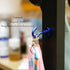 Neosmuk 30lb Heavy Duty Magnetic Hooks, Earth Magnets with Hook for Refrigerator, Extra Strong Hanger (Navyblue, 4 Pack)