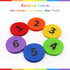ForTomorrow Carpet Markers with Numbers, 36 Pcs 4" Classroom Sitting Dot for Preschool
