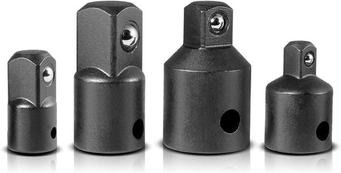 CARBYNE Impact Socket Adapter Set, 4 Piece - Ratchet Adapter for Impact Wrench, Impact Adapter & Socket Adapters