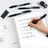 Lineon 46 Pack Black Gel Pens (20 Gel Pens with 26 Refills), Retractable Medium Point for Smooth Writing, Comfortable