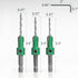 KOWOOD Pro Countersink Drill Bit Set, #6, 8, 10, 3-Piece for Wood, High Speed Steel Woodworking with Hex Key Wrench