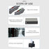 Fiber Optic Loopback Adapter, LC/MM Fiber Optic Signal Loop Connector (LC/UPC MM-50/125)