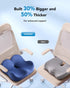 Tailbone HUANUO Ergonomic Seat Cushion, Memory Foam Cooling Gel Office Chair Cushion for Hip Support, Pressure Relief