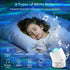 SUNFUCAN 4 Northern Lights Projector Galaxy Projector,with Bluetooth Speaker and White Noise Star Projector, Aurora