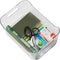 Mind Reader 4 Pack Desk Supplies Organizer, Clear Office Supplies Holder, 8.85" x 6" x 4"