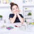 Dcocdeely 6 24 (6) Pcs Plastic Crayon Box Holds Crayon With Hinged Lid, Clear Crayon Organizer Crayon Holder Case
