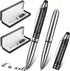 Christian Gift Pen Mark 9:23 Philippians 4:13 with Engraved Bible Verse, Touch Stylus Pen with Flashlight