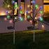 Generic 1 2 Pcs LED Solar Garden Lights Solar Lights Outdoor with Lighting Modes Solar Outdoor Lights Smart Power
