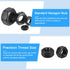 METALLIXITY Hex Nuts (5/8"-18) 25Pcs, Carbon Steel Black Oxide Hexagon Nut for DIY Home Repair