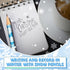 Sherr 144 Pieces Snowflake Pencils Bulk, Winter Pencils for Holiday Thanksgiving Christmas Birthday Present Party Favor