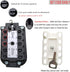 Exterior Outdoor Waterproof Hide Wall Mounted Key Safe Box, Key Storage Lock Box (Black)
