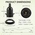15 Bulb 2 Pack E26 Bulb Pendant Light Cord - Feet Hanging Light with Plug in Cord - Lamp Cord Light Socket with Wire