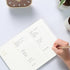 Elegant To Do List Notepad with Mouse Pad Feature, Daily Planning Tear Off Sheets, 11.22" x 7.87", Gold Foiled,