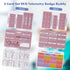 EKG Badge Card Nursing Reference Interpretation ECG Ruler Measurement Cardiac, Cheat Sheet Nurse Accessories