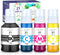 GI-21 Ink Bottles Set Compatible for Canon 21 GI-21, Refill Bottles for MegaTank G3270 G3260 G3290
