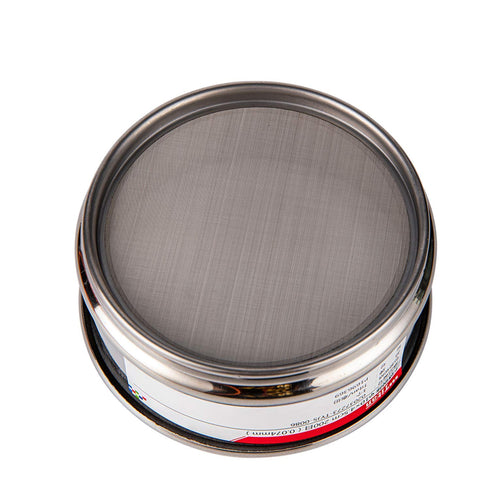 f10×4.5cm 400 Mesh 304 Stainless Lab Sieves, Economy Test Sieve with 304 Stainless Steel Wire Cloth