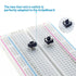 QTEATAK 20 Pcs 6mm 2 Pin Momentary Tactile Push Button Switch, Breadboard Friendly for Panel PCB