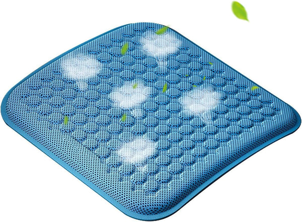 Double Thick Gel Seat Cushion for Office Chair, Car & Wheelchair -