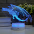 Dragon LED Lighting Kids Night Light,16 Colors with Remote Control Dragon Toy