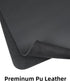 Large Desk Pad Mat, Mouse Pad, Non-Slip PU Leather Desk Blotter, Waterproof Keyboard Mat for Office/Home (Black, 48" x