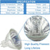 MR16 Halogen Bulb, 12V 20W, GU5.3 Bi-Pin Base, 2800K Warm White Dimmable for Desk Lamp, Track Light (Pack of 4)