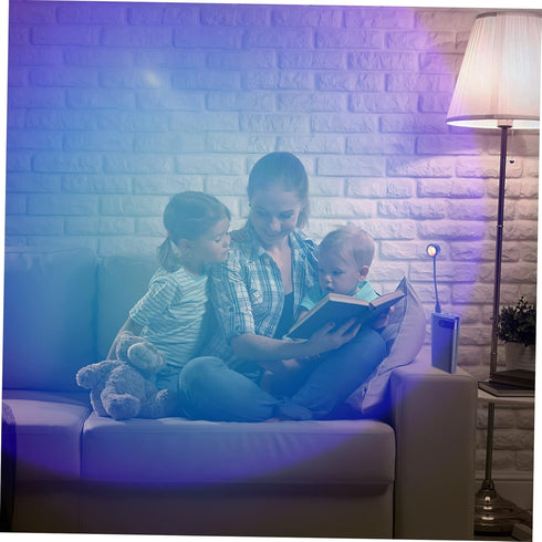 2pcs Background Ambient Light, Romantic Sunset Lamp, Rainbow Projection Lamp for Home Decor