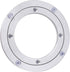 ChiweiJ (8 inches*H8.5MM) Heavy Duty Aluminium Alloy Rotating Bearing Plate, Round Table Turntable for Dining Cake