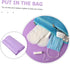 100pcs FOMIYES Tampon Disposal Pouches Sanitary Bags for Menstrual Care Private Feminine Hygiene Waste Bags