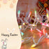 100LIGHTS 19.6 Multi Easter Mini String LightsConnectors Christmas Decorative Lights UL Certified Waterproof for Easter