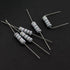 20PCS 3 Watt 100 Ohm Metal Oxide Film Resistor, Quad Band Standard EIA Colours for Experiments