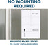 Quartet Magnetic Weekly Planner Dry Erase Board, 11" x 17", Small White Board for Fridge