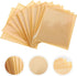 100pcs Packaging 18x19cm SOLUSTRE Kraft Paper Bread Bags with Window, Oil-resistant Bakery Bags for Homemade Bread