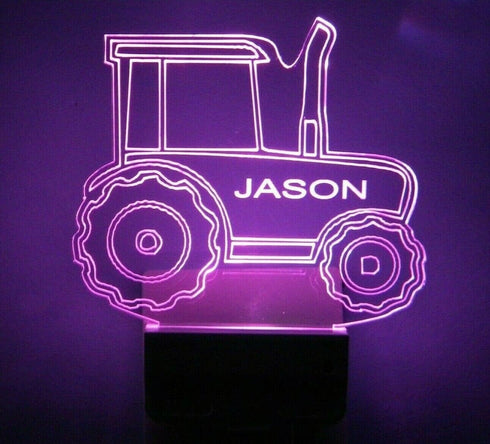 MIRROR MANIA Night Light Multi Color Personalized LED Plug-in, Ultra-Slim Touch Night Light Smart Dusk to Dawn Sensor
