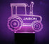 MIRROR MANIA Night Light Multi Color Personalized LED Plug-in, Ultra-Slim Touch Night Light Smart Dusk to Dawn Sensor