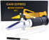 Alcohol Refractometer for Spirit - Alcohol Volume Percent with ATC Dual Scale Brix 0-40% 0-25% VOL