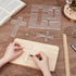 8mm PH PandaHall Acrylic Crosses Router Template Clear Template Thicken Woodworking Drawing Templates Decorative