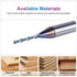 1/16 Inch 1/4 Inch SpeTool Down Cut CNC Router Bits Shank Carbide Spiral Downcut End Mill for Wood Inlay Slot Carving