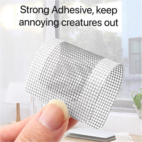 Screen Repair Kit - 15 Pcs Door Window Repair Patch, Strong Adhesive Stickers for Holes and Tears