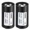 PATIKIL Motor Start Capacitor, 2 Pack 108-130uF/Mfd 125V 50/60Hz CD60 Run Capacitor for Electric Motor