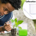 Plastic Beaker Set, 5 Sizes Low Form Graduated Polypropylene Beakers for Laboratory & Science