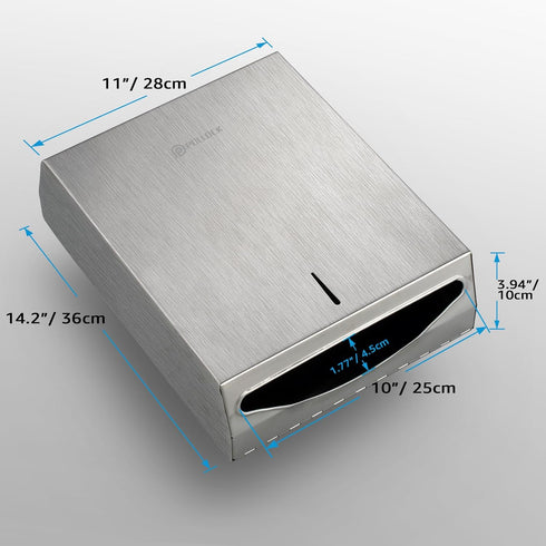 Commercial PaperTowel Holder Dispenser Wall Mount,Stainless Steel Bathroom Paper Towel Holder,Toilet Paper Napkin