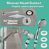 32 Size 705 Pcs Plumbing Washers and O-Ring Kit, 2-in-1 Rubber Gasket Assortment for Faucet, Spigot, Pressure Washer