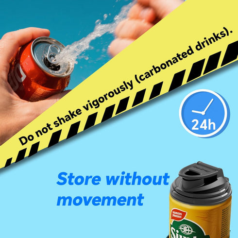 6-Pack 202/206 (2.08 2.32IN Soda Can Lids Reusable BPA-Free Can Covers for Soda, Beer & Energy Drinks, Universal Fit