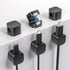 XOVRAETH 6Pack Cable Organizer Clips, Magnetic Cable Holder (1s Lock), Strong Adhesive Wire